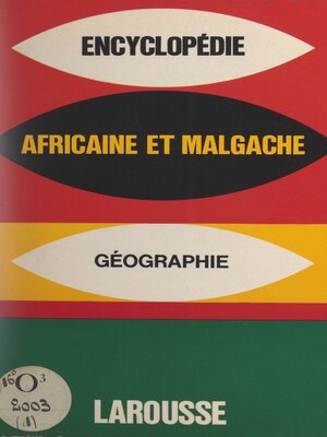 cover image of Encyclopédie africaine et malgache